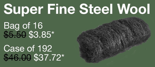 Super Fine Steel Wool on Sale!