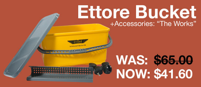 Ettore Bucket and Accessories on Sale!