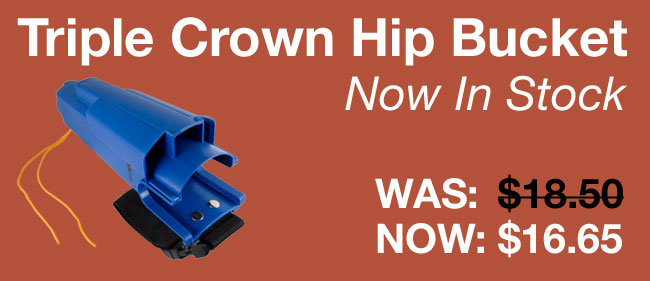 Blue Triple Crown Hip Bucket on Sale at abc!