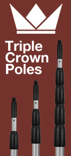 Triple Crown Poles  on sale at abc!