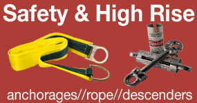 Safety and High Rise Equipment on sale at abc!