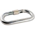 Stubai Manual Locking Steel Carabiner
