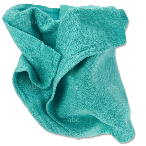 Green Huck Towels