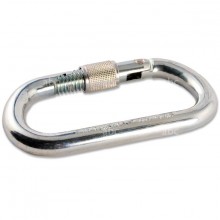 Stubai Manual Locking Steel Carabiner
